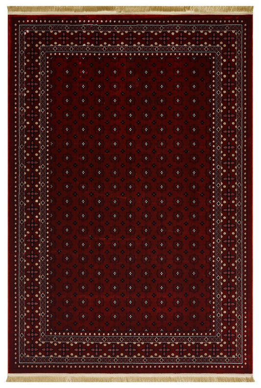 Asaryun Rugs - H3990A Turkish Maroon Rug for Your Home