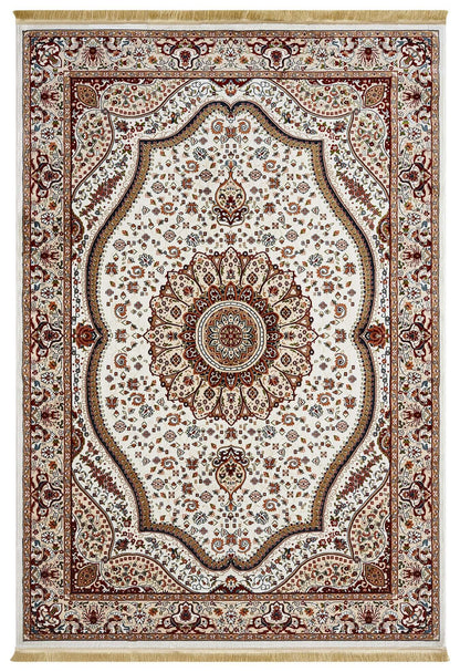 Asaryun Rugs H4158A Turkish Rug Cream - Elegant & Durable