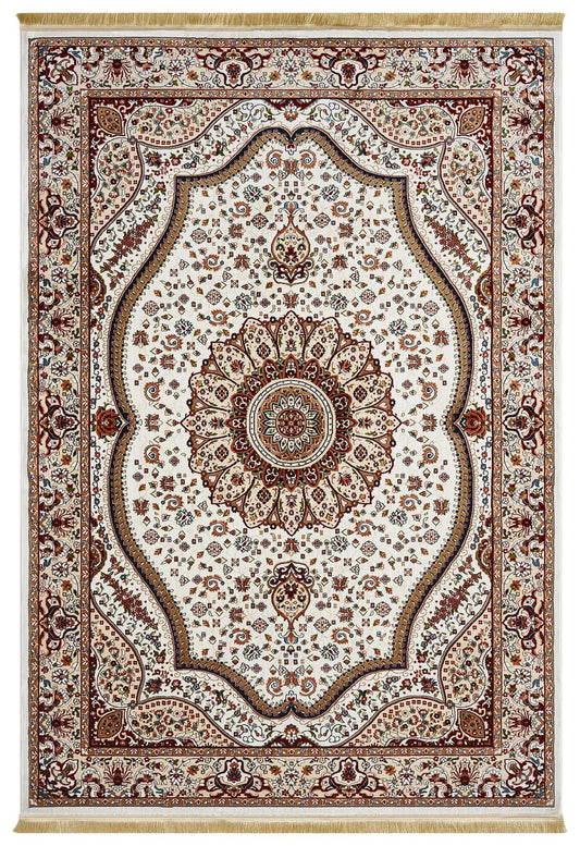 Asaryun Rugs H4158A Turkish Rug Cream - Elegant & Durable