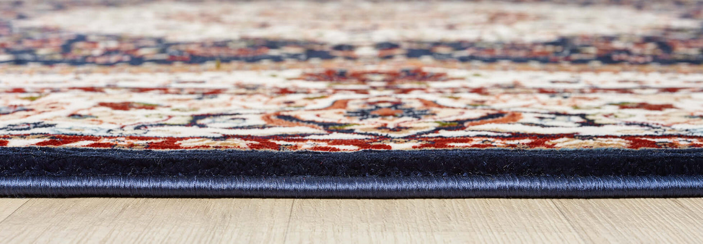 Asaryun Rugs - H4158A Navy Turkish Rug for Modern Homes