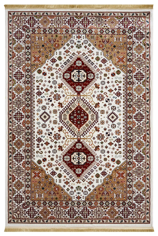 Asaryun Rugs H4320A Turkish Rug Cream – Elegant & Practical