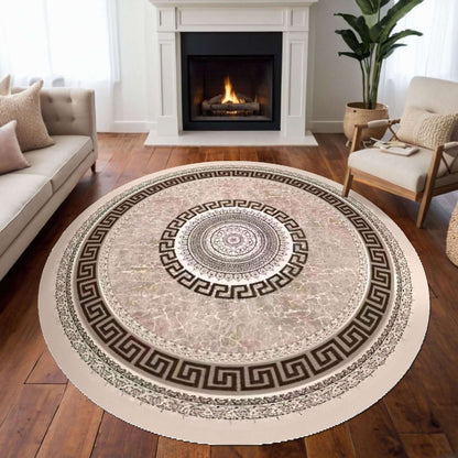 Greek Medallion Rug – Timeless Elegance for Your Home