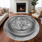 Modern Greek Border Rug – Stylish & Budget-Friendly