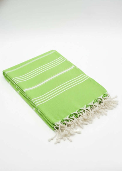 Turkish Cotton Towels Green Luxuriously Soft & Absorbent — original Bazaar G retail product photo