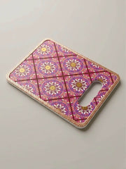 Decorative Serving Tray 24x18cm – Turkish Tile Design Handle Tray — original Bazaar G retail product photo
