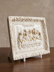 Last Supper Frame Decor 17x14cm – Small Religious Tabletop Ornament — original Bazaar G retail product photo