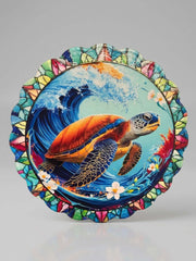 Sea Turtle Ceramic Trivet – Heat Resistant Kitchen Decor (20cm) — original Bazaar G retail product photo
