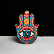 Hamsa Hand Coaster - Red — original Bazaar G retail product photo