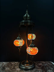 Mosaic Floor Lamp 3 Pieces Sun Flower — original Bazaar G retail product photo