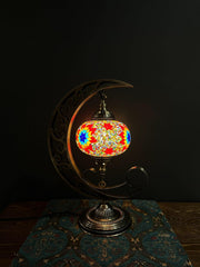 Mosaic Moon Lamp (Turkish Lamps) Palace — original Bazaar G retail product photo